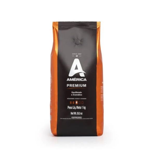 Café Torrado Grão América Premium 1kg